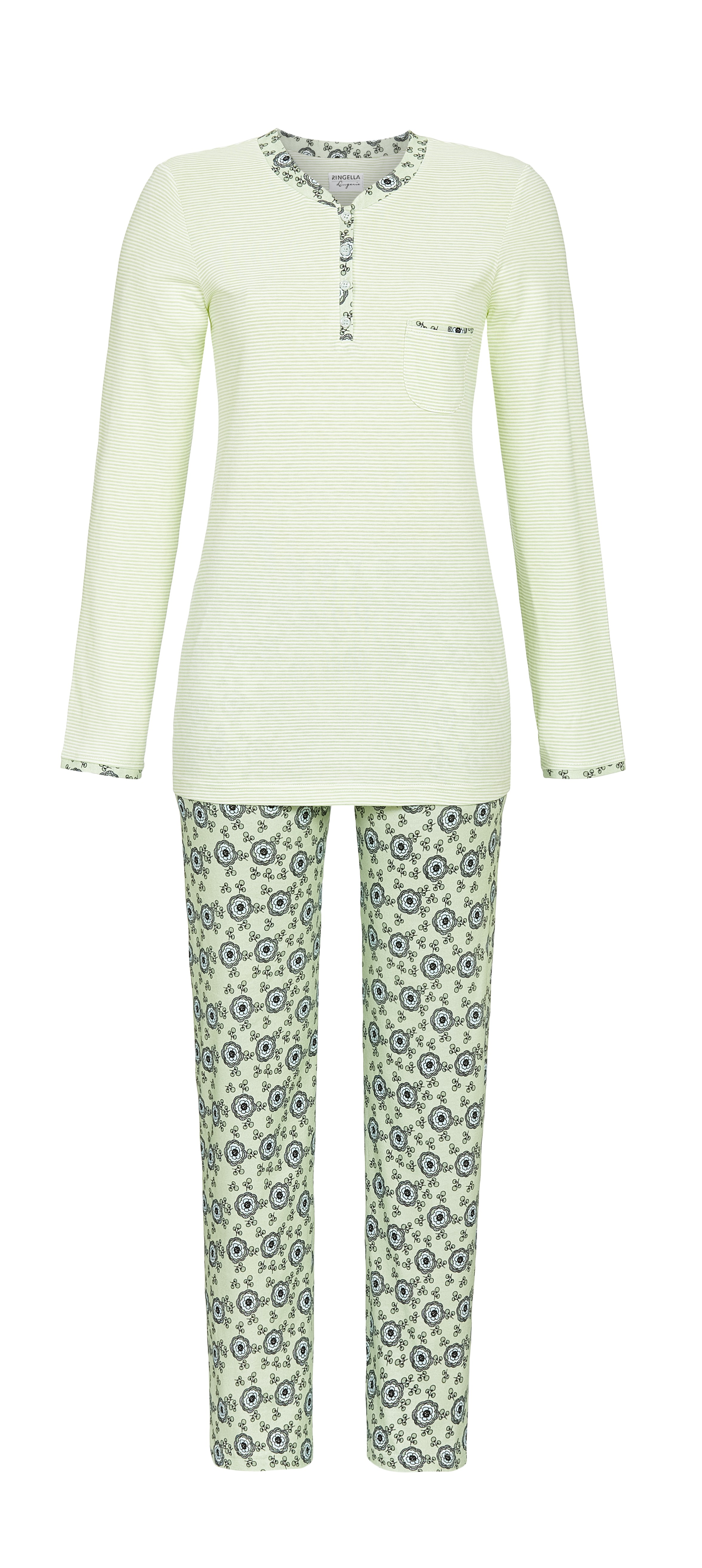 Bild von Ringella Pyjama mit Knopfleiste (2 tlg)