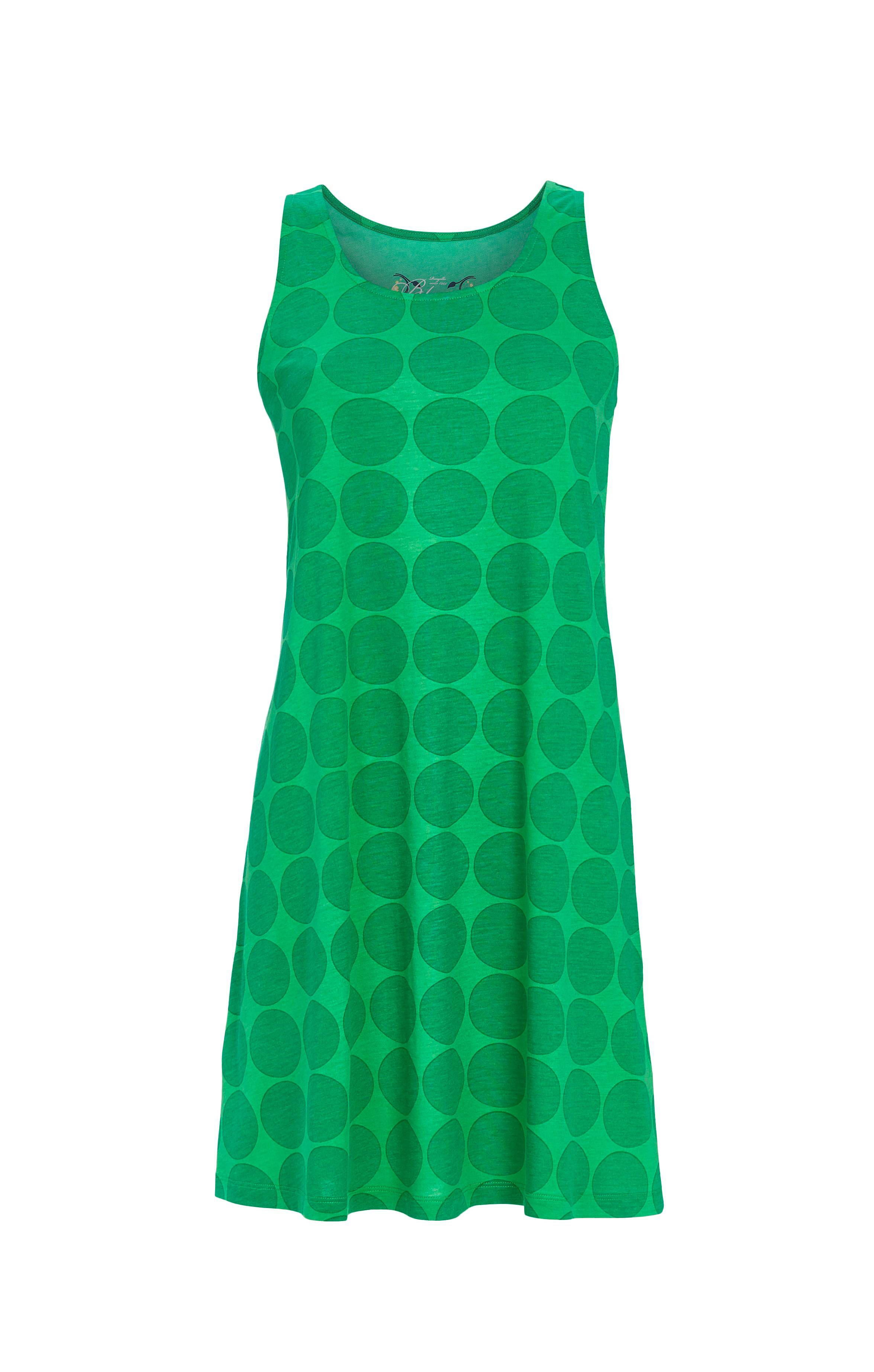 Bild von Sleepshirt mit Polka Dots Farbe grün, Größe 48