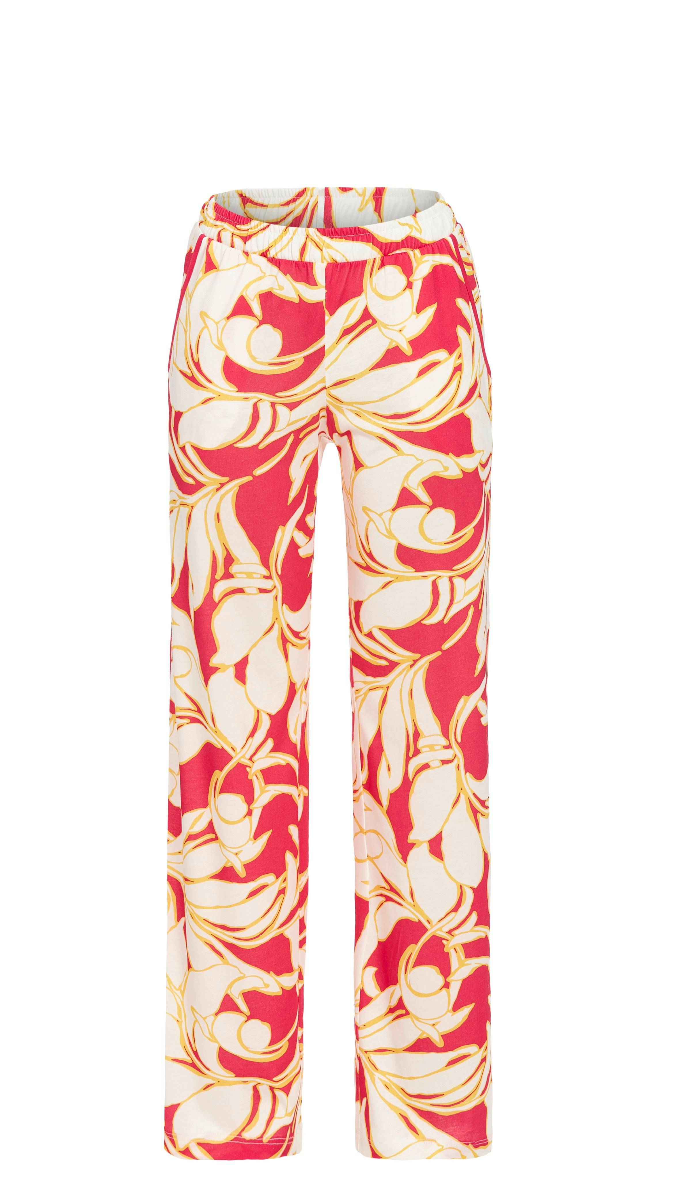 Bild von Ringella Pyjamahose mit Blätterdessin (1-tlg)
