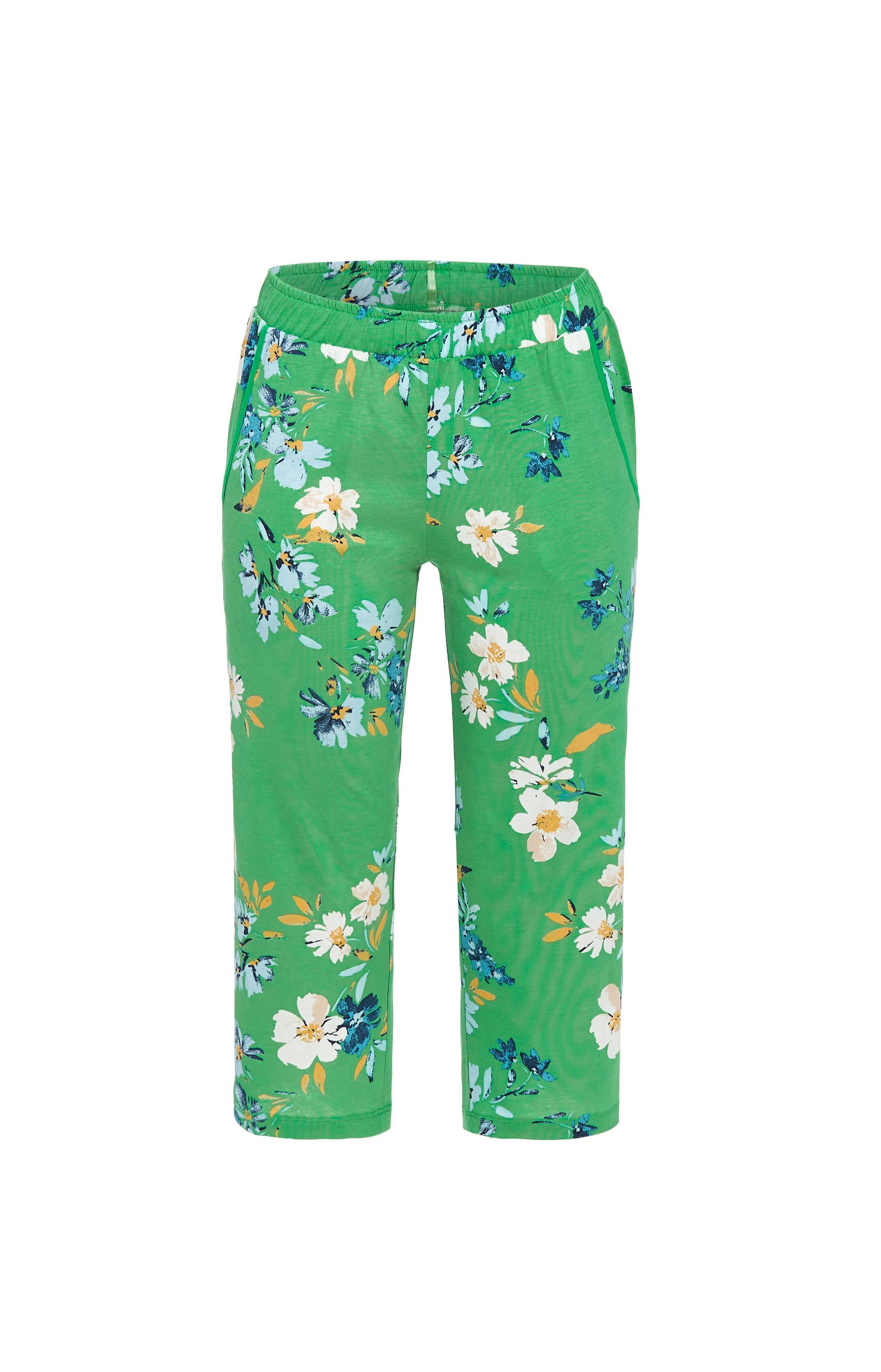 Bild von Caprihose mit Blumendessin