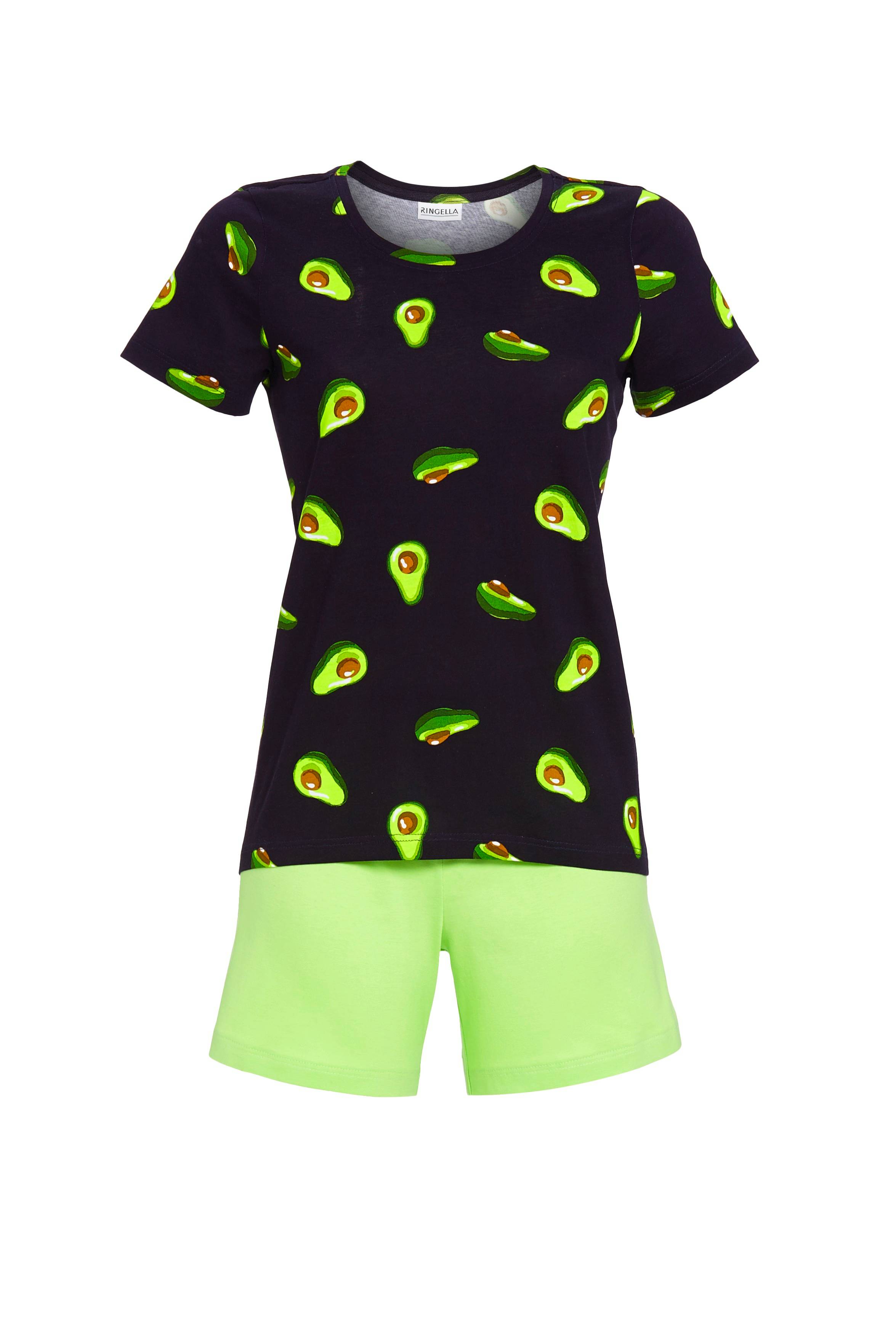 Bild von Shorty mit Avocado-Dessin