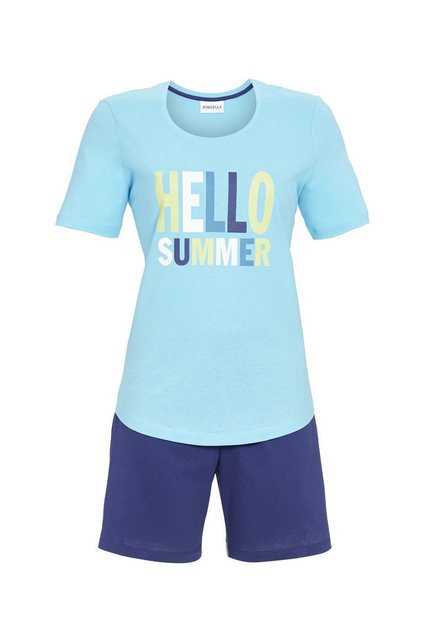 Bild von Ringella Shorty, Oberteil mit Letterprint und unifarbige Shorts (2 tlg)