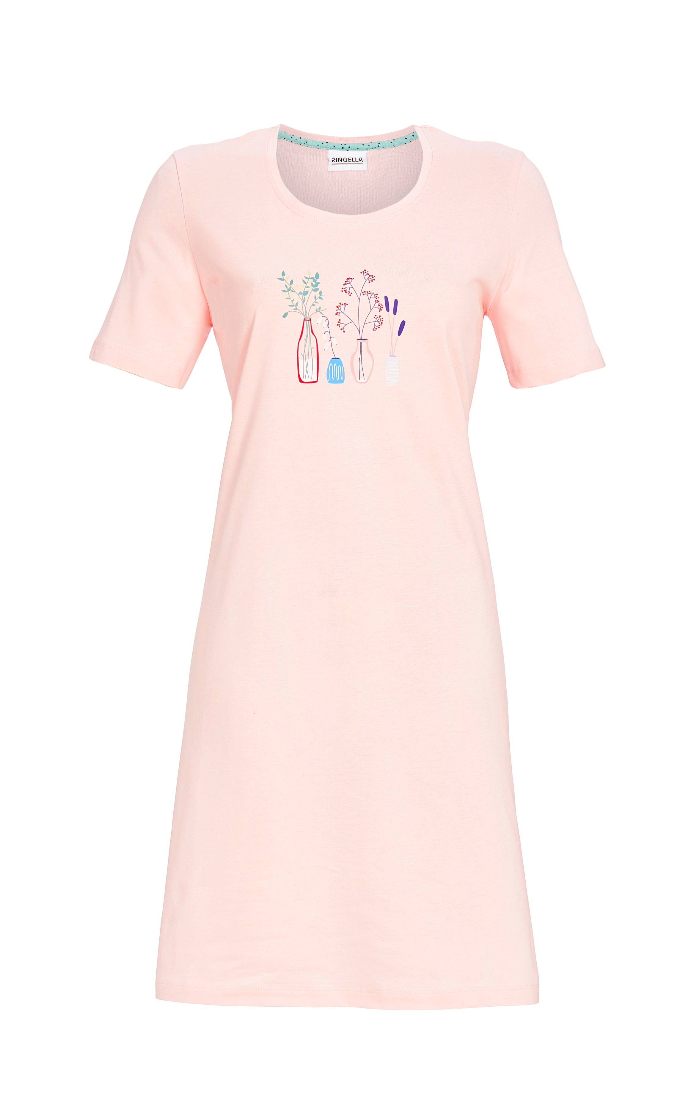 Bild von Ringella >Sleepshirt mit Motivdruck Farbe nelke, Größe 48
