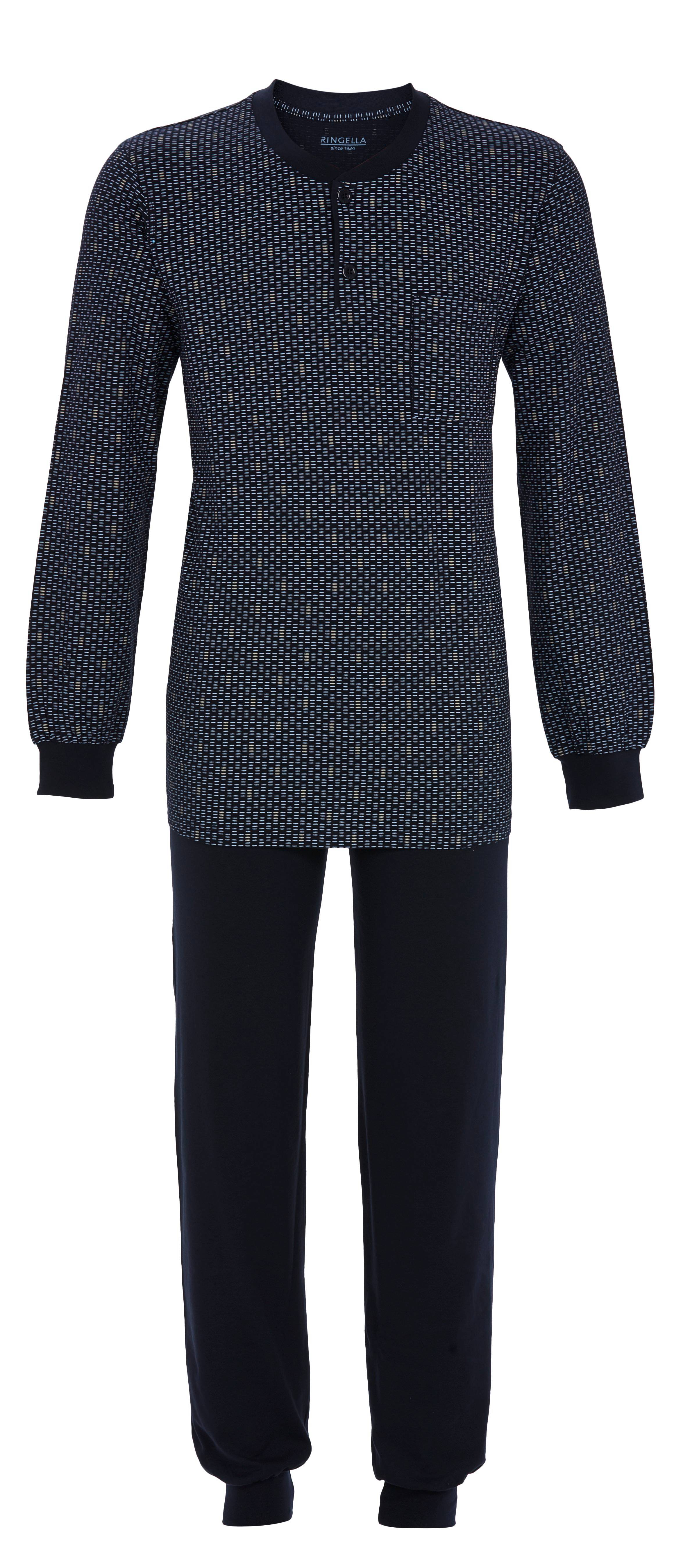 Bild von Pyjama mit Strickbündchen