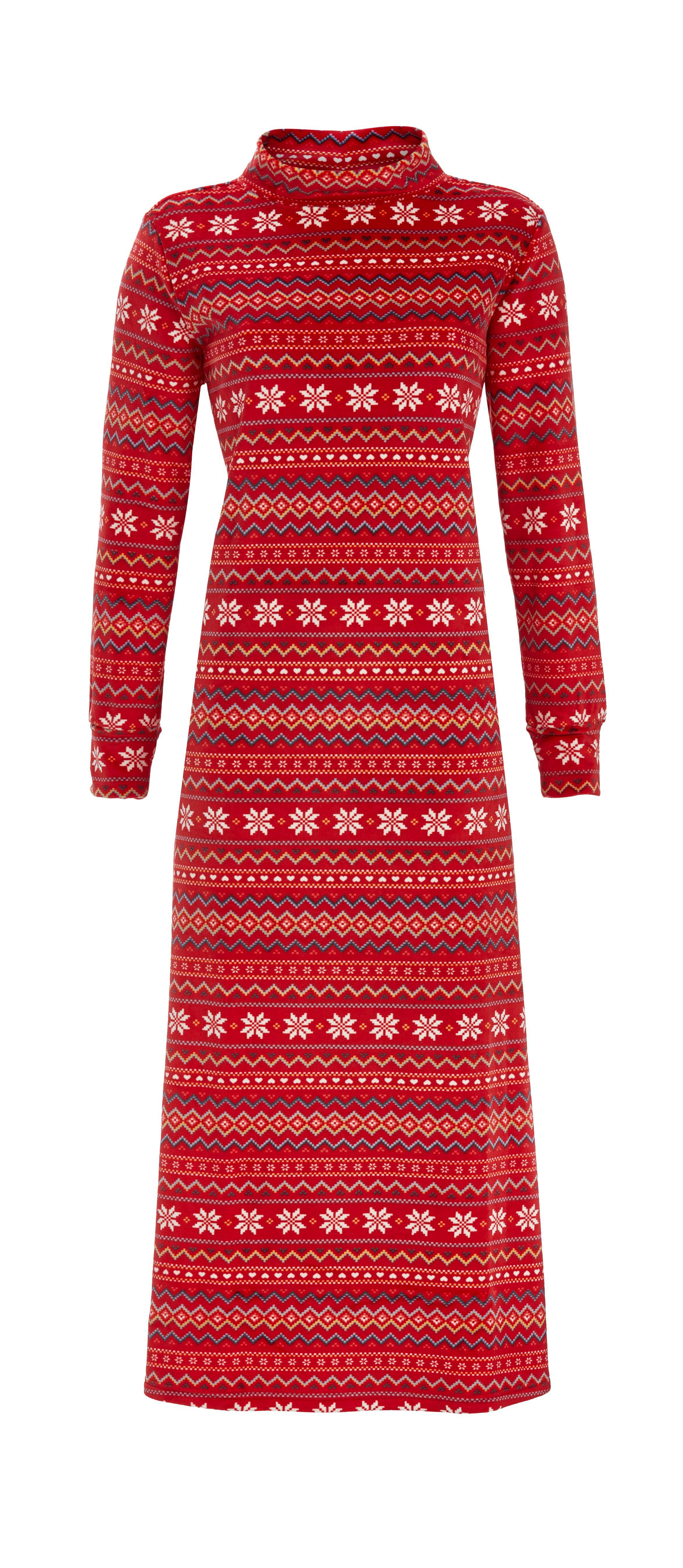 Bild von Hauskleid mit Stehkragen