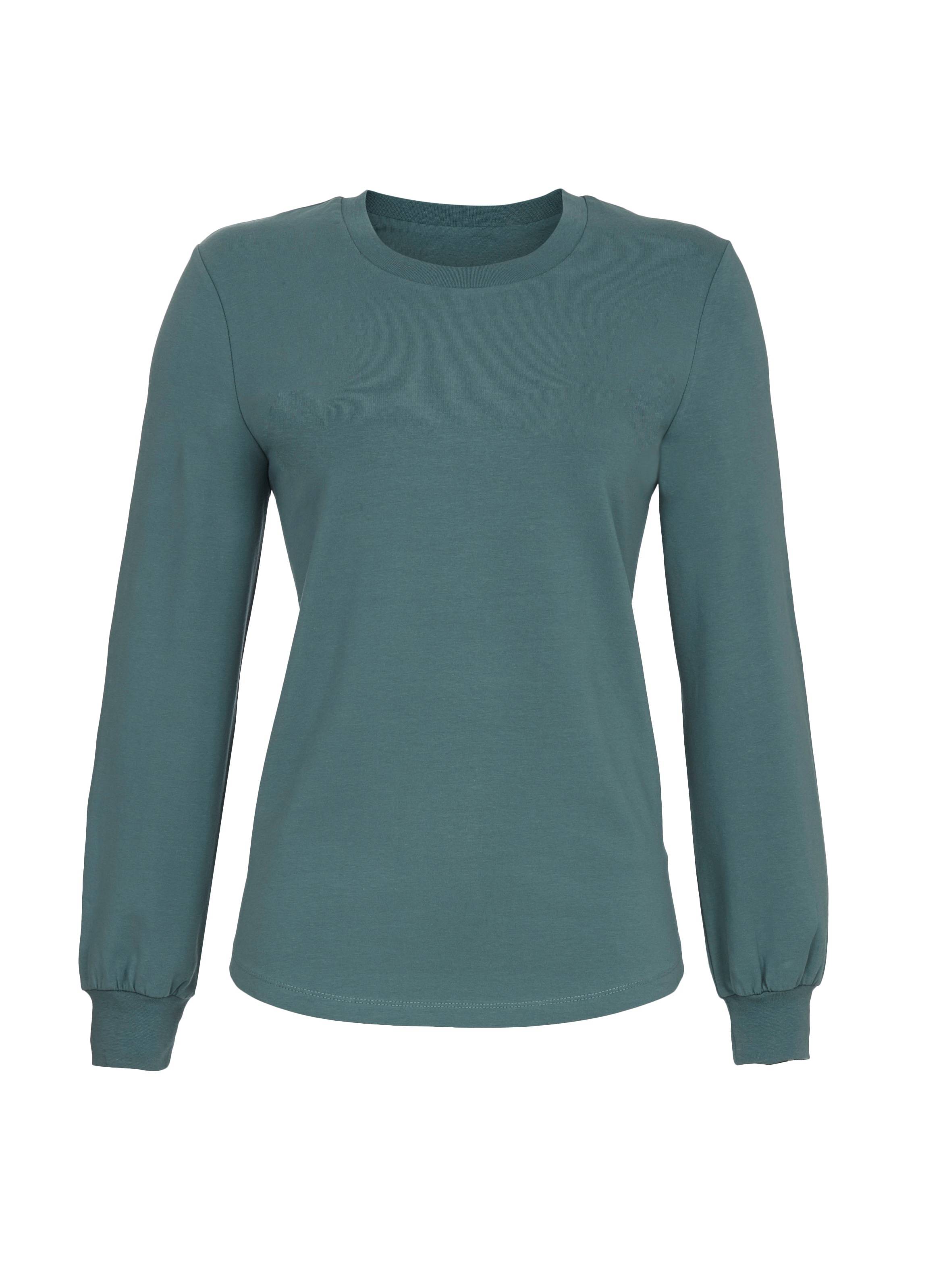Bild von T-Shirt mit Strickbündchen
