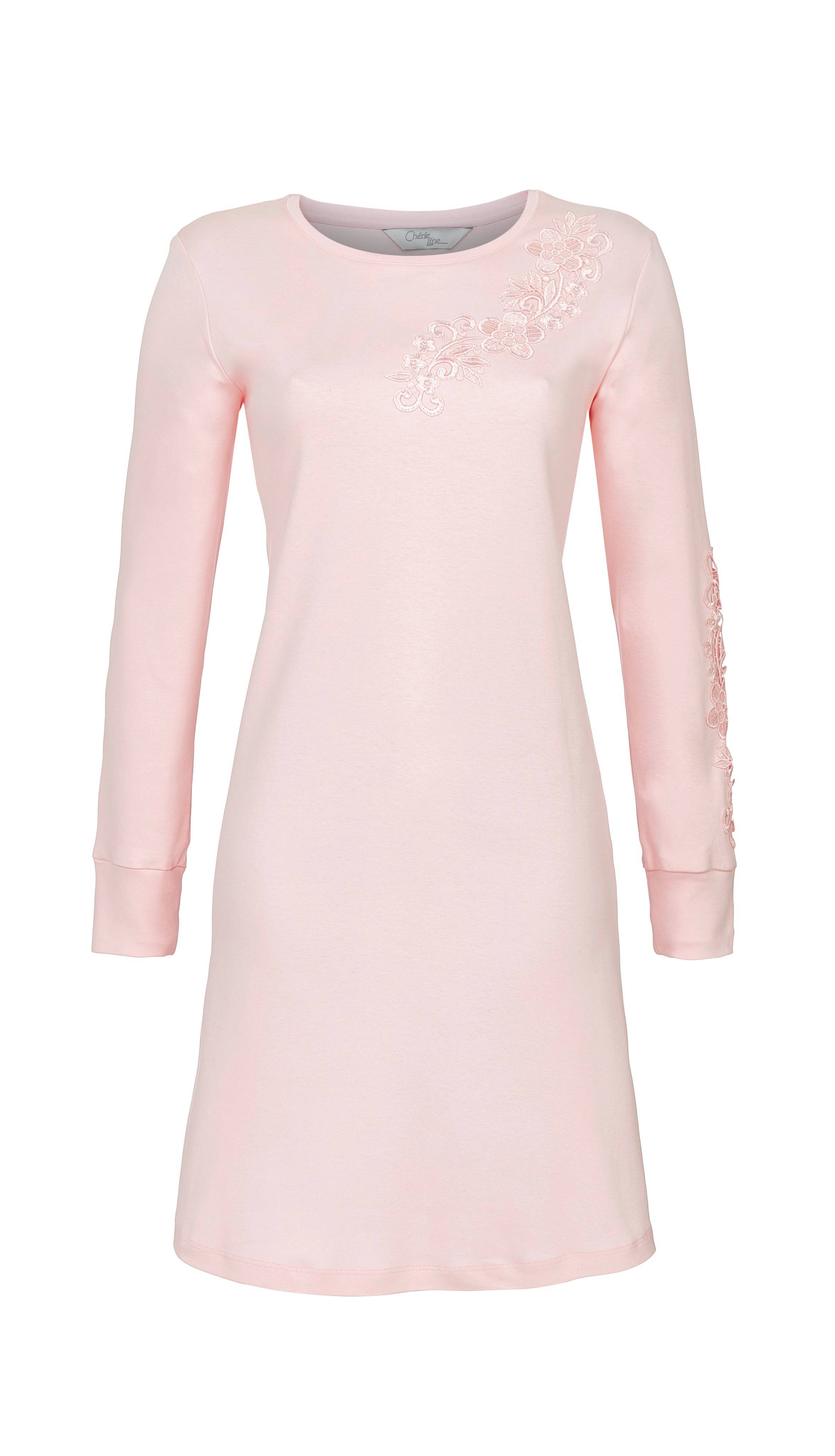 Bild von Sleepshirt mit aufgesetzter Spitze