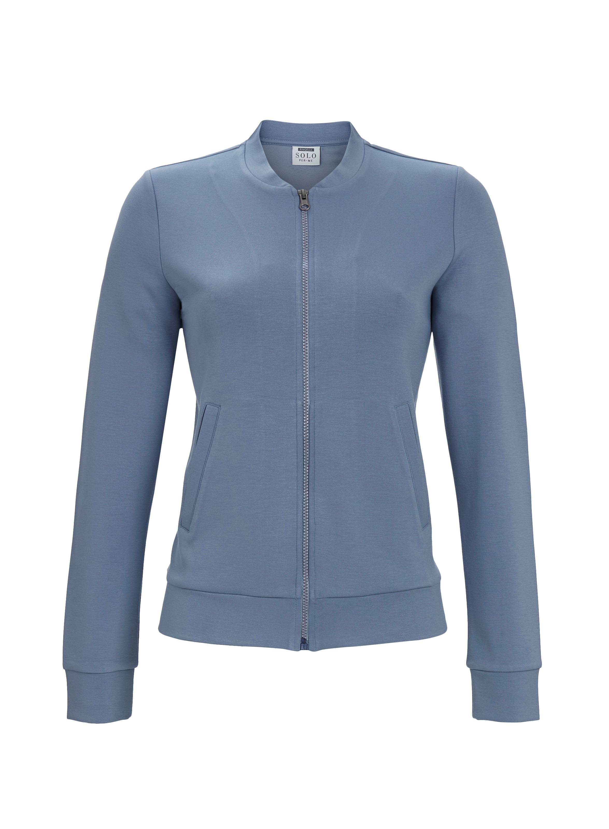Bild von Jacke mit Stehkragen und Reißverschluß