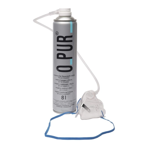 Bild von O PUR Sauerstoff Dose inkl.Maske u.Schlauch Spray
