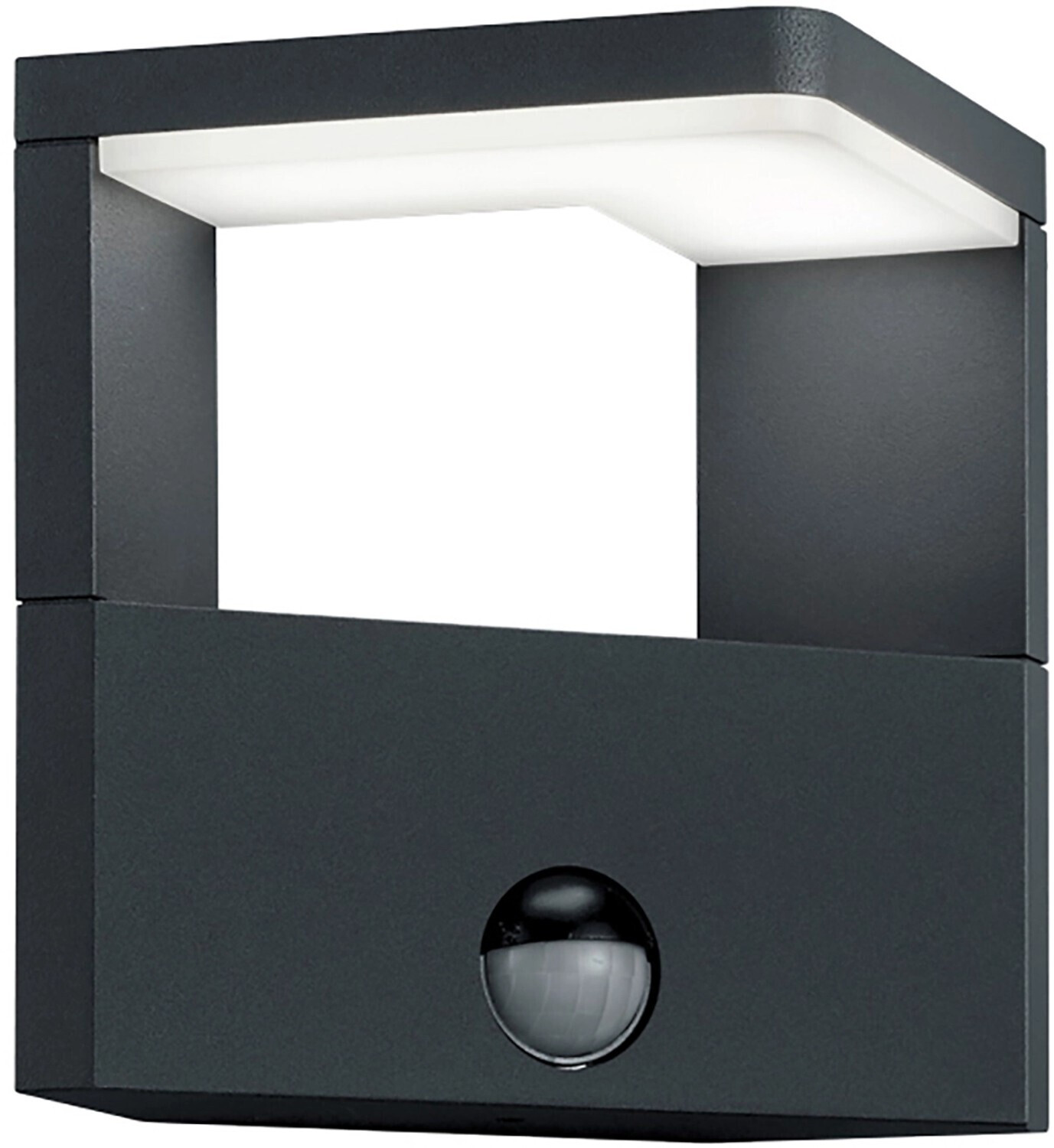 Bild von Trio LED-Wandleuchte mit Bewegungsmelder Ganges 150 x 170 x 120 mm Anthrazit