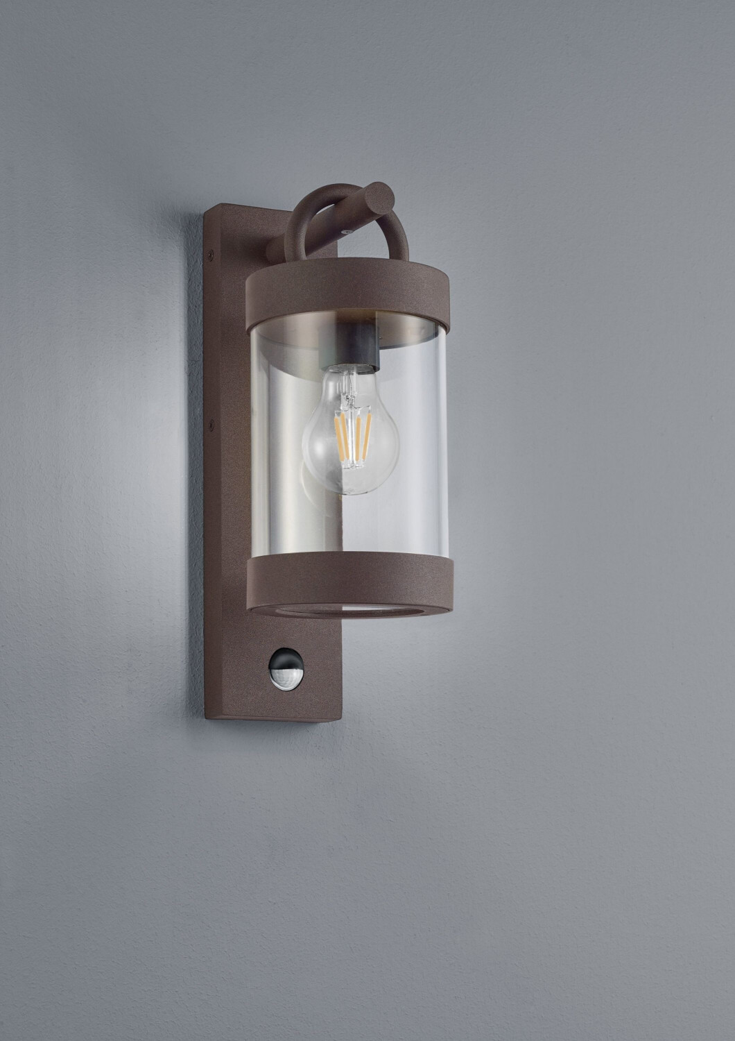 Bild von TRIO Leuchten LED Außen-Wandleuchte Trio Leuchten Sensor-Außen-Wandleuchte Sambesi E27, Ohne Leuchtmittel, Nicht dimmbar nicht Smart Home-fähig ohne Bewegungsmelder