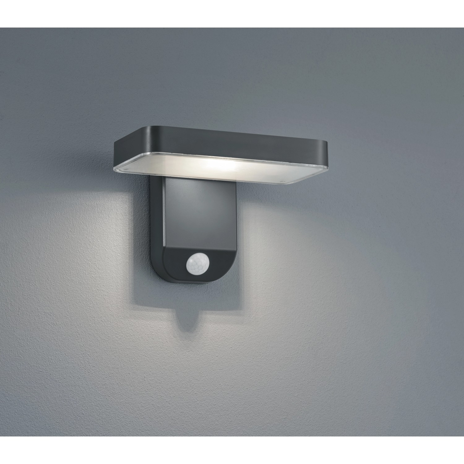 Bild von Trio LED-Außenwandleuchte Esquel mit Solarmodul Anthrazit