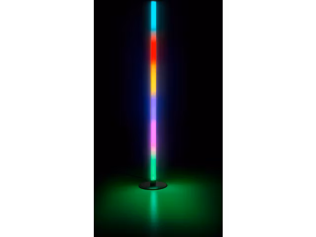 Bild von Trio Kleine LED Stehlampe dimmbar, indirekte TV & Gaming Beleuchtung Ecke