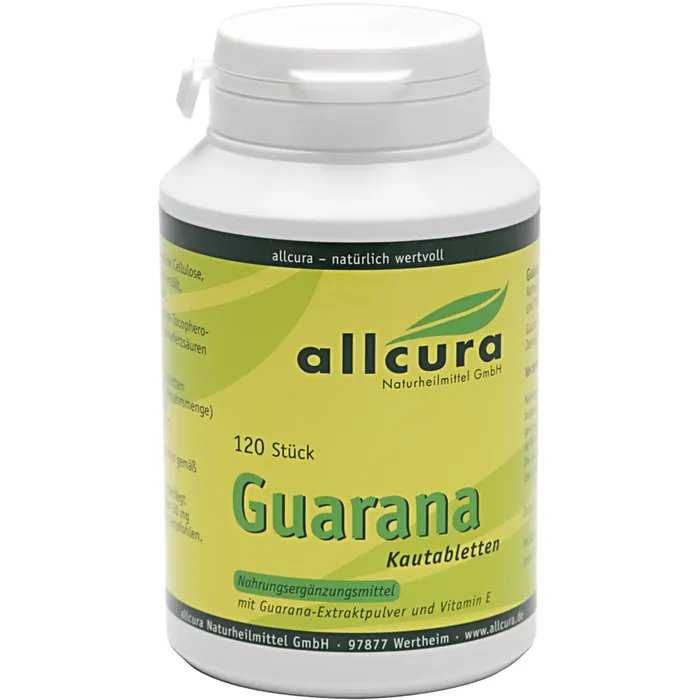 Bild von Guarana Kautabletten - Nahrungsergänzungsmittel