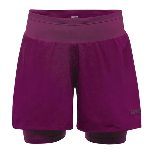 Bild von GOREWEAR R5 Damen 2in1 Shorts Laufshorts (Violett 42 ) Laufshorts