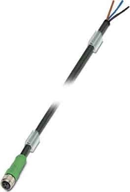 Bild von Phoenix Contact SAC-3P- 1 5-PUR/M 8FS, Elektronikkabel + Stecker, Grau