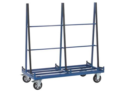 Bild von Fetra Transportgeräte mttph476 F 1200 Wagen Transport für Panel, Dual Design, 1200 kg Belastung, 200 mm Rollen Durchmesser, 2076 mm Länge x 800 mm Breite x 1783 mm Höhe