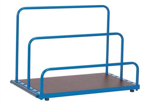 Bild von fetra® Plattenständer, ohne Bügel, Tragkraft 1.200 kg, Ladefläche BxT 1.200 x 800 mm