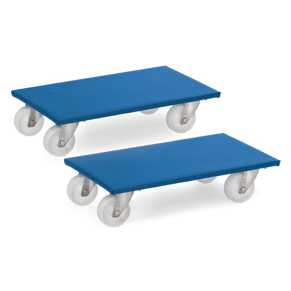 Bild von fetra® Möbelroller, Tragkraft 500 kg, Polyamid-Räder, 2 Stk./VE