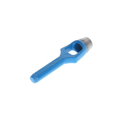 Bild von GEDORE Henkellocheisen für weiche Materialen, Ø 28 mm, Gummi Leder Dichtungen Stoff, rund, 175 mm lang, Stanzeisen, 570028