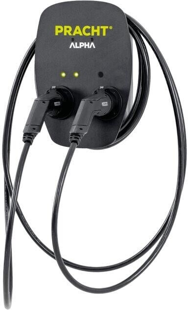Bild von Pracht ALPHA1002-Wallbox Wallbox Typ 2 Mode 3 32A Anzahl Anschlüsse 2 11kW Manuell, RFID