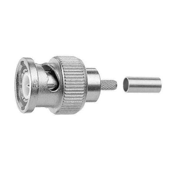 Bild von Telegärtner J01002M1288Y J01002M1288Y BNC-Steckverbinder Stecker, gerade 75Ω 1St.