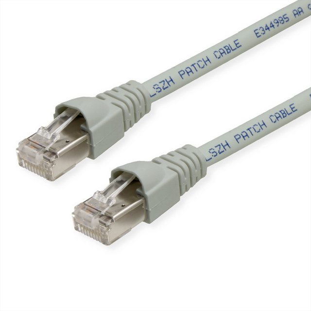 Bild von Telegärtner Patchkabel S/FTP, Kat.6A LAN-Kabel, RJ-45 Männlich (Stecker), RJ-45 Männlich (Stecker) (250.0 cm), LSOH