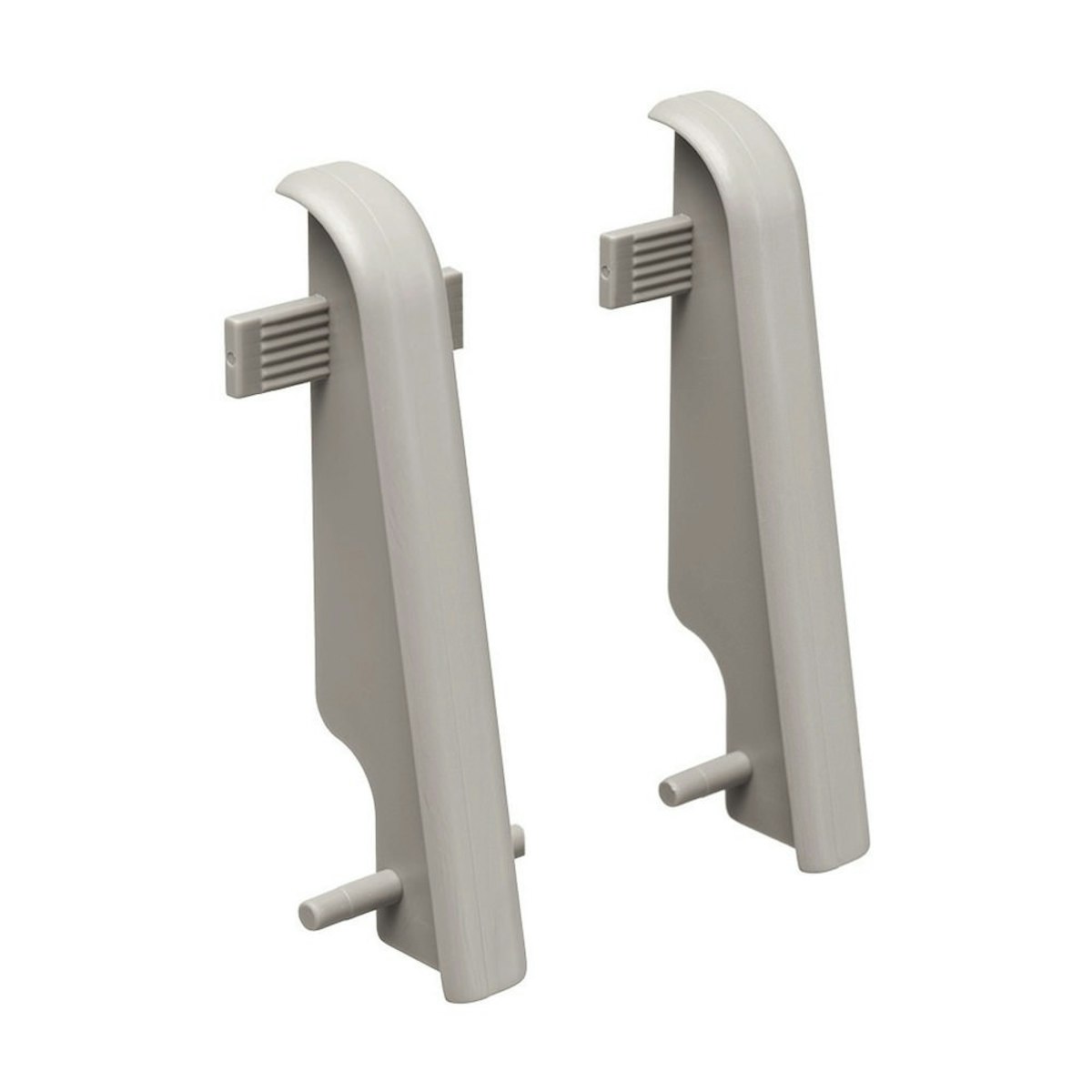 Bild von HARO Zwischenstück Grau Kunststoff f. Steck-SL 19x58 (2 Stk/Pack)