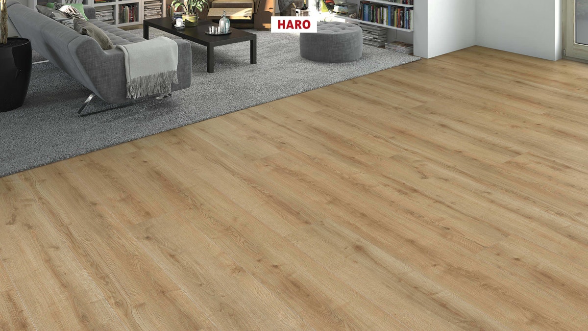 Bild von HARO Designboden DISANO WaveAqua TopConnect Landhausdiele XL 4V Eiche Ontario puro authentic