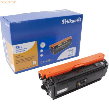 Bild von Pelikan - Gelb - Tonerpatrone (Alternative zu: HP CF362A, HP 508A) - für HP LaserJet Enterprise MFP M577, LaserJet Enterprise Flow MFP M577 (4284327)
