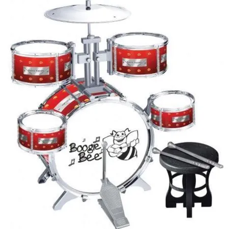 Bild von Boogie Bee Kinderschlagzeug 75x58x41 cm – Komplettset für Kinder - Wie neu