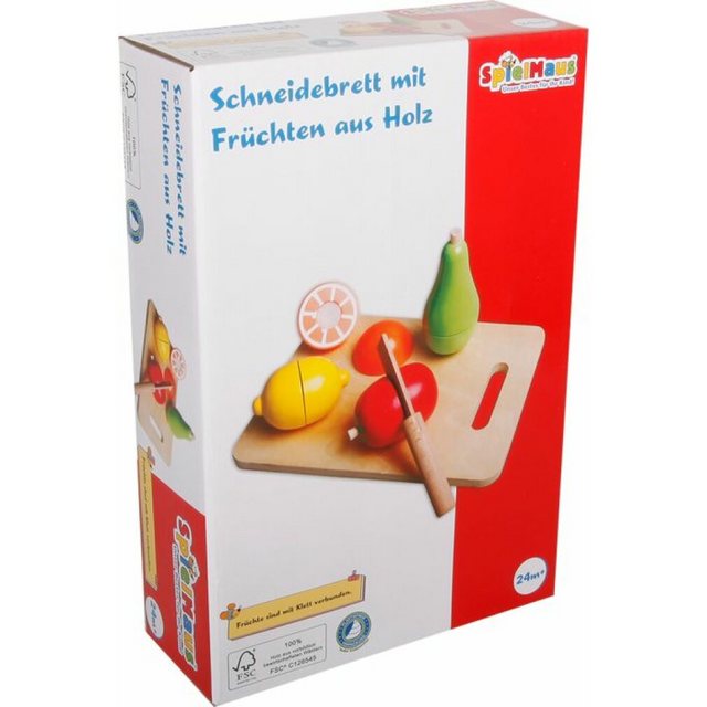 Bild von Vedes Spielgeschirr BEK Schneidebrett mit Früchten