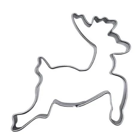 Bild von Städter Ausstecher Hirsch/Rentier 6cm Edelstahl