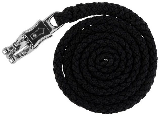 Bild von Kerbl Führstrick Führstrick Supreme 200 cm black Panikhaken 328242, (1-tlg)