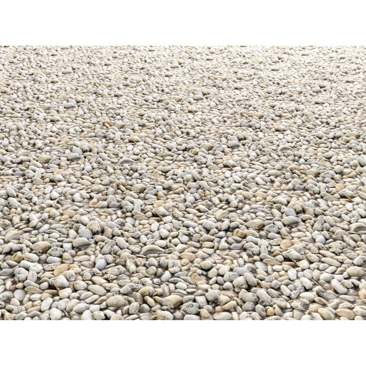 Bild von Quarzkies Hell 8 mm - 16 mm 15 kg/ Sack
