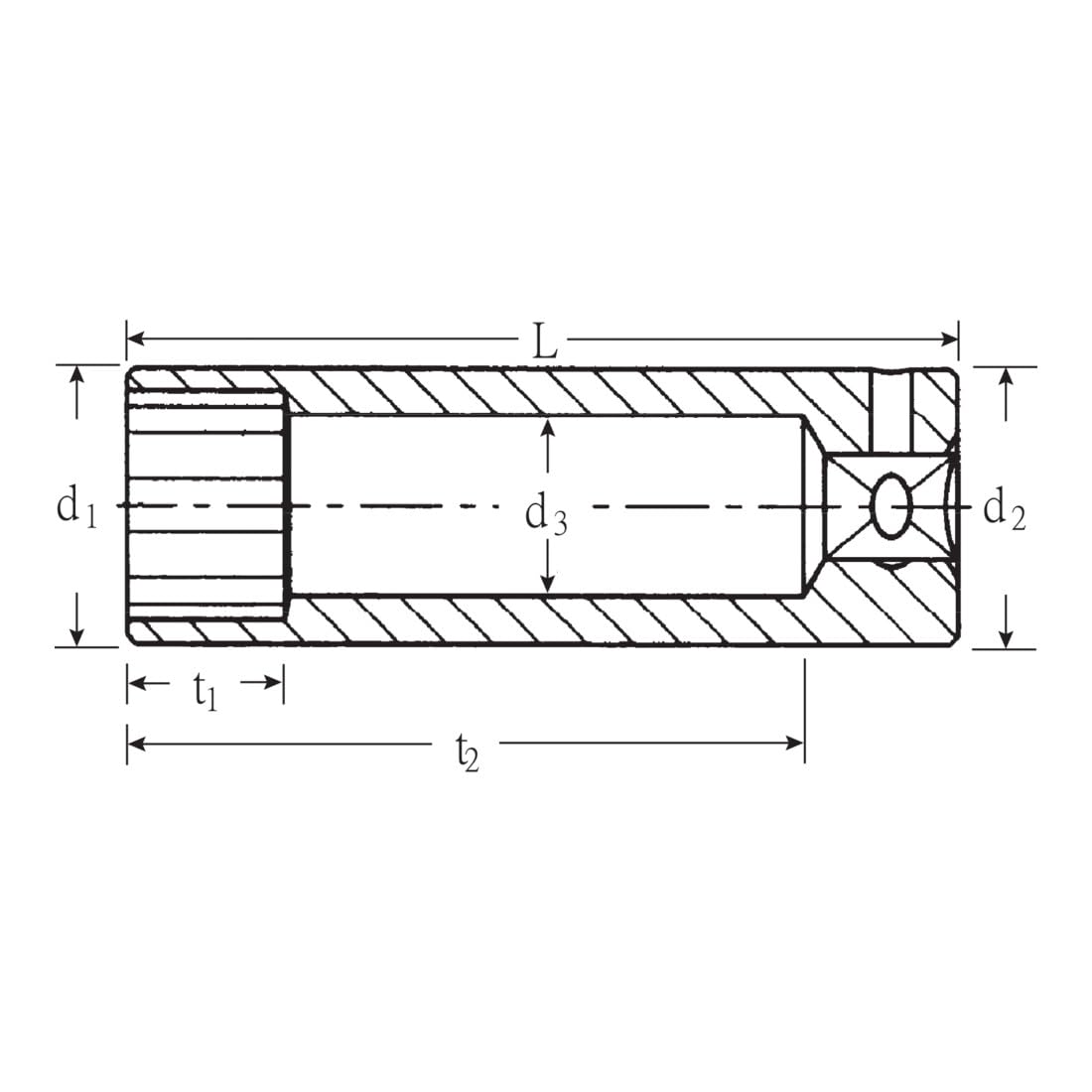 Bild von Stahlwille 40 DL 6 01240006 Doppelsechskant Steckschlüsseleinsatz 6mm 1/4  (6.3 mm)