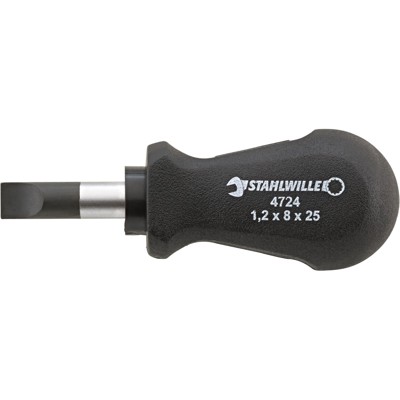 Bild von STAHLWILLE 47241080 - Dedtornillador drall para carburadores 4724 3 1,2x8,0x 25 peso 0,04 Kg.