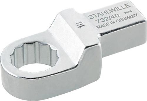 Bild von Stahlwille Ringeinsteckwerkzeug 732/40 41 SW 41mm 14x18mm CR-A-STA 58224041