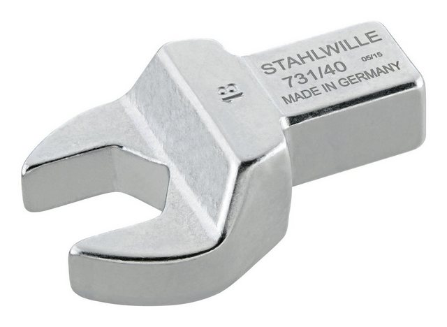Bild von Stahlwille Drehmomentschlüssel, Einsteck-Maulschlüssel 36 mm 14 x 18 mm