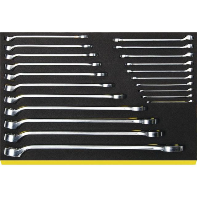 Bild von Stahlwille 96838771 TCS 14/21, 6-36MM Ring-Maulschlüssel-Satz Schlüsselweite (Metrisch) 8 - 19mm