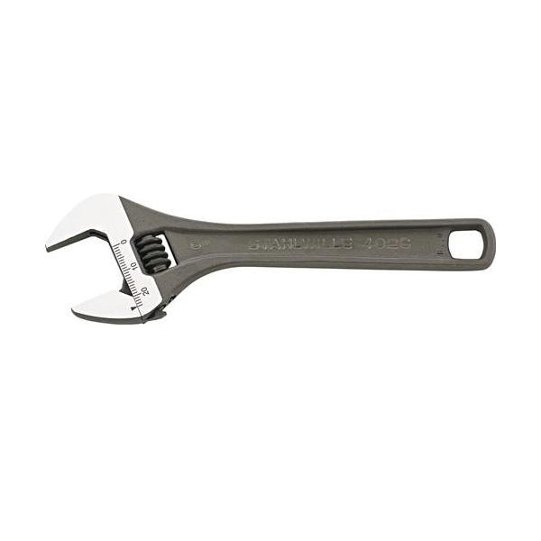 Bild von Stahlwille, Schraubenschlüssel, Rollgabelschlüssel 4026 max. 34 mm Länge 257 mm mit Einstellskala (34 mm)