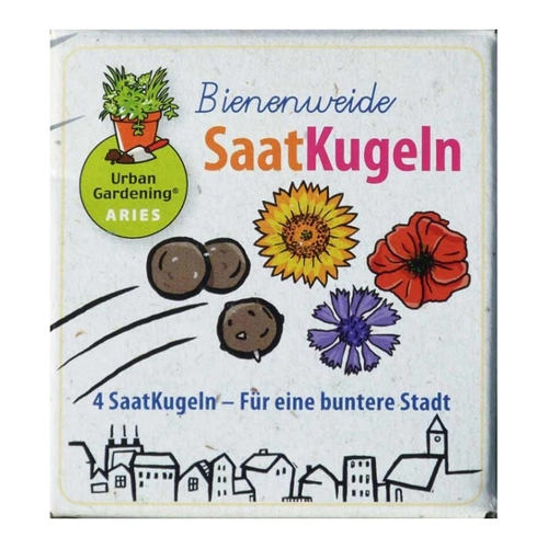 Bild von ARIES 4 Bio-Saatkugeln "Bienenweide"
