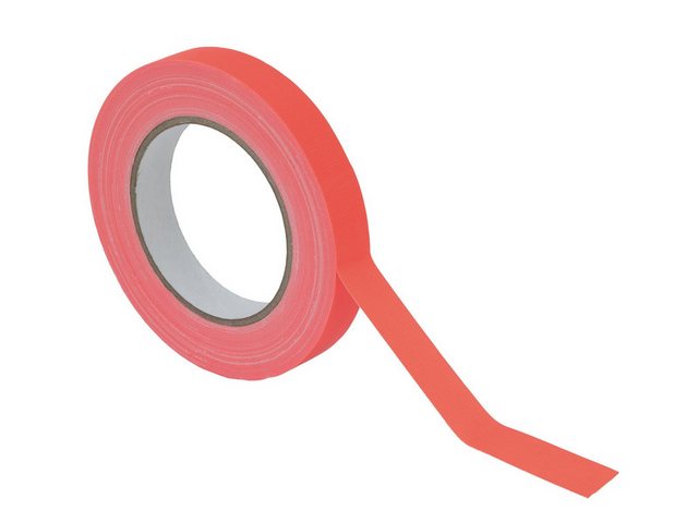 Bild von Accessory, Klebeband, Gaffa Tape 19mm x 25m neonorange UV-aktiv (19 mm)