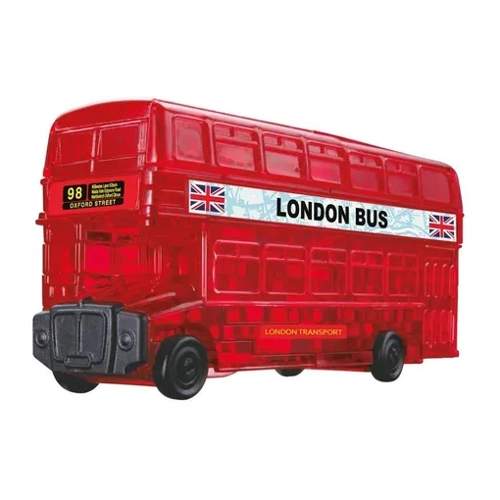 Bild von HCM Kinzel 3D-Puzzle aus Plexiglas - London Bus 53 Teile Puzzle HCM-Kinzel-59156