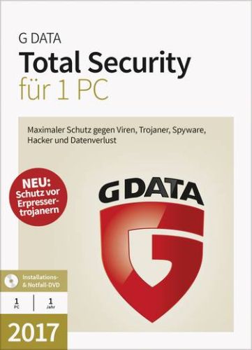 Bild von G-Data Total Security Vollversion, 3 Lizenzen Windows, Mac, Android, iOS Antivirus, Sicherheits-Soft