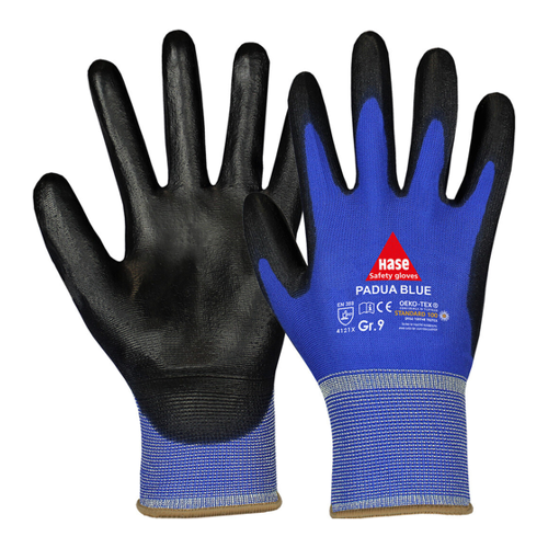 Bild von Hase Montagehandschuhe Padua Blue – Qualität für den professionellen Einsatz