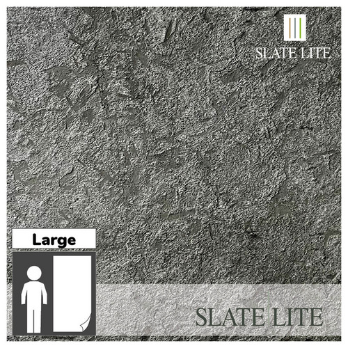 Bild von SlateLite Schieferfurnier »Matrix«, bunt, Leicht-Schiefer - grau
