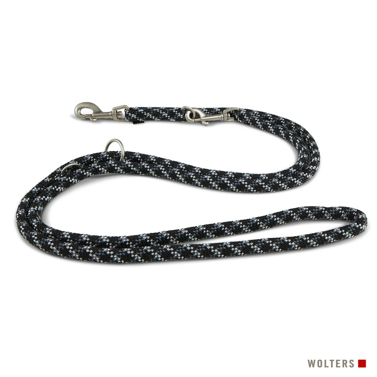 Bild von Wolters Führleine Everest 200cm 13mm schwarz/graphit
