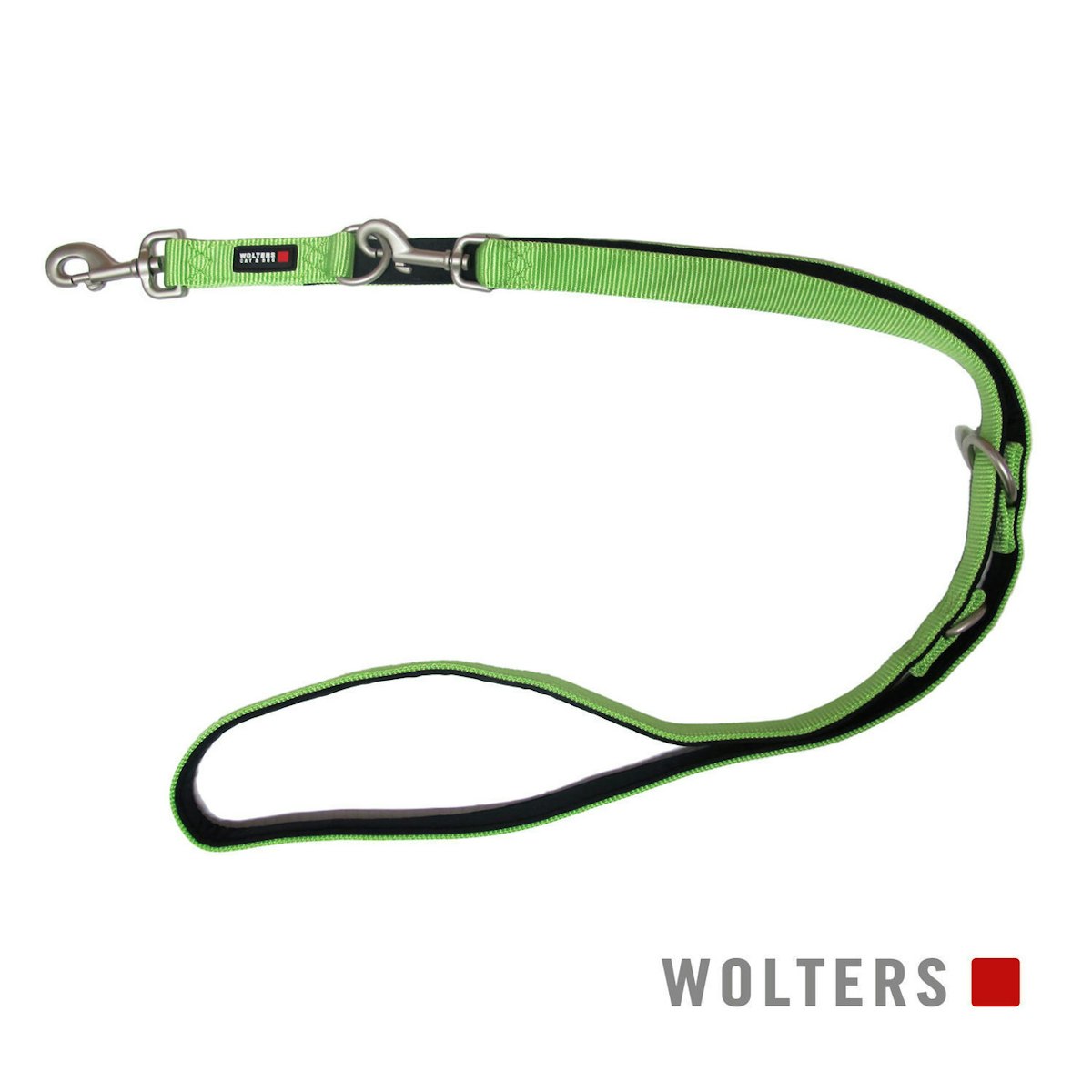Bild von Wolters Professional Comfort  kiwi/schwarz Führleine 200 Centimeter x 10 Millimeter