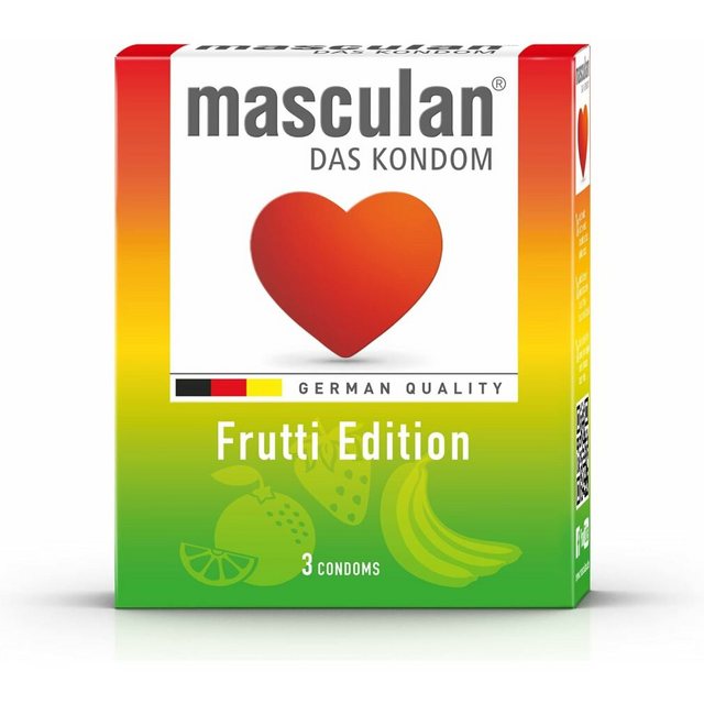 Bild von Masculan Kondome Frutti Edition 3 St.